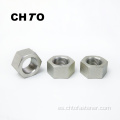 ISO 4034 Grado 8 Hexagon Nuts Zinc chapado en